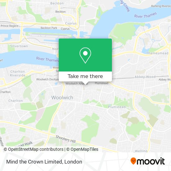 Mind the Crown Limited map