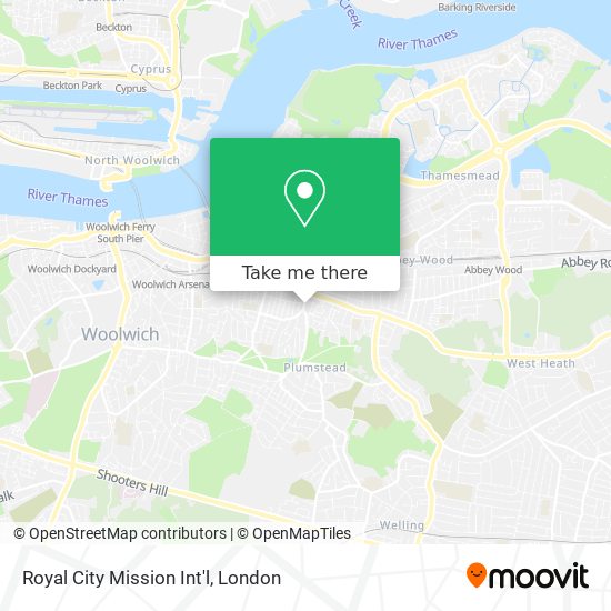 Royal City Mission Int'l map
