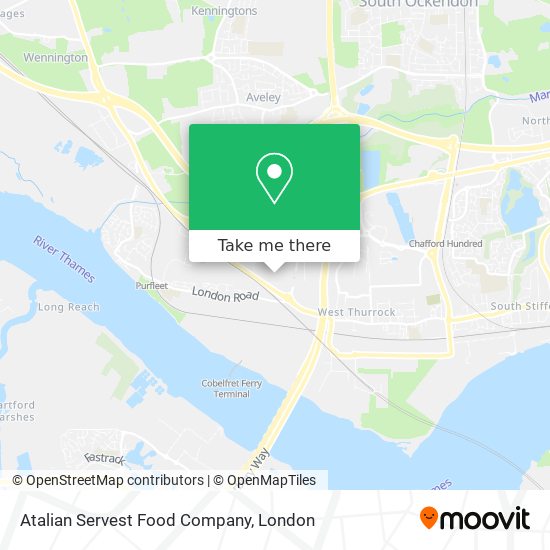 Atalian Servest Food Company map
