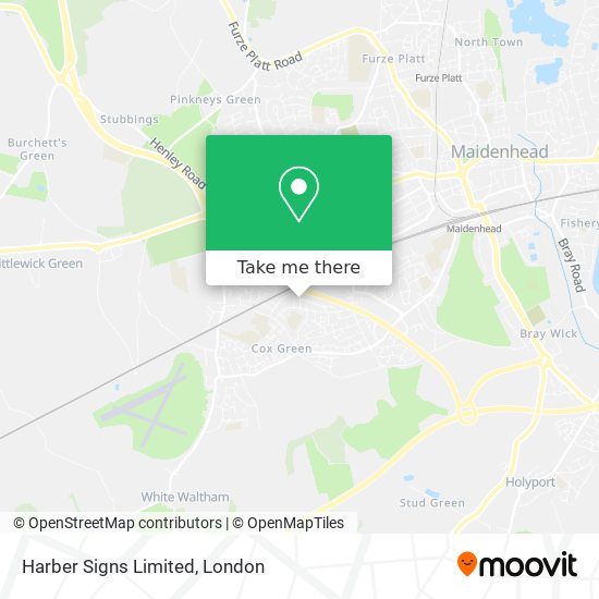 Harber Signs Limited map