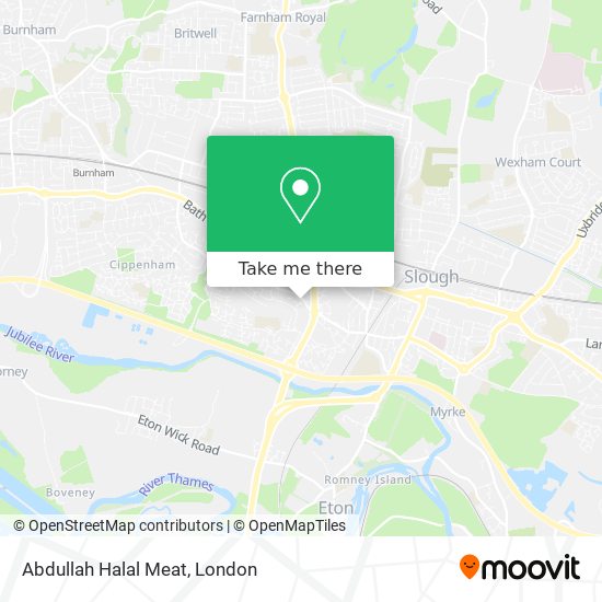 Abdullah Halal Meat map