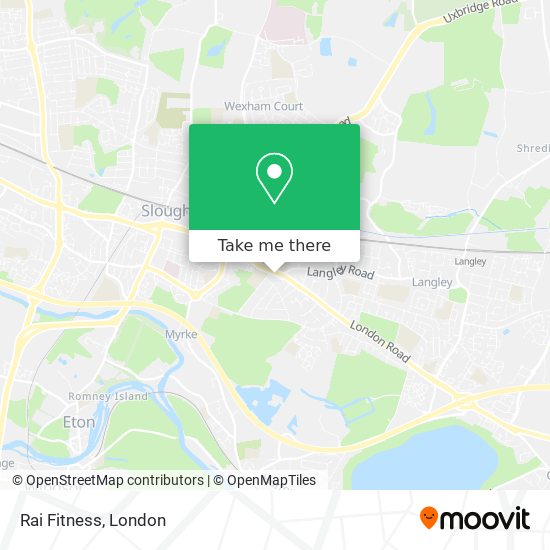 Rai Fitness map