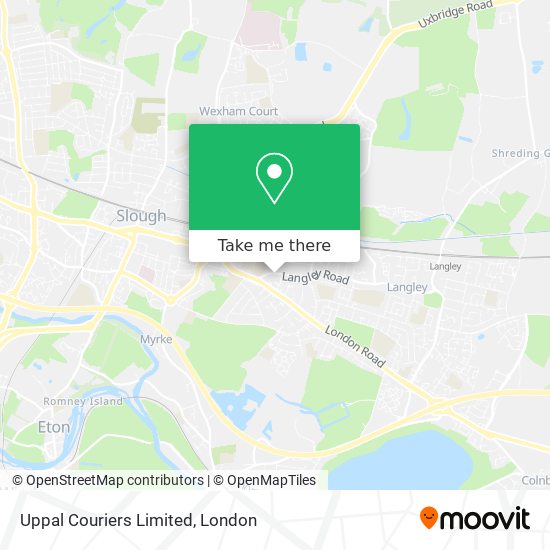 Uppal Couriers Limited map
