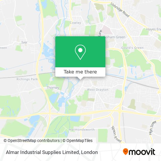 Almar Industrial Supplies Limited map