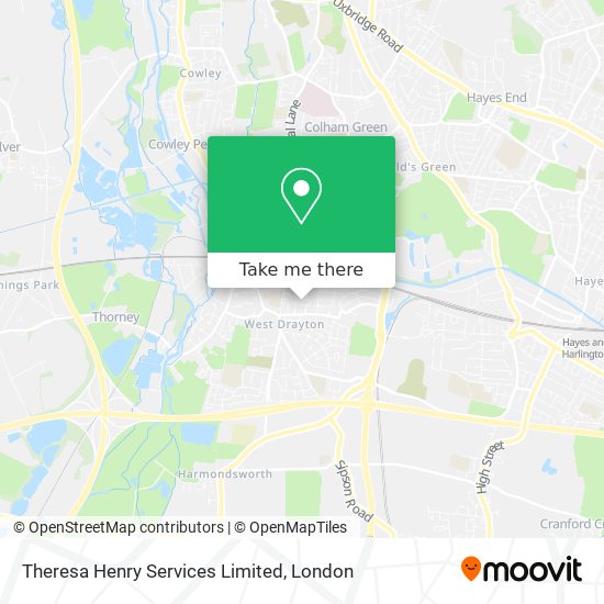 Theresa Henry Services Limited map