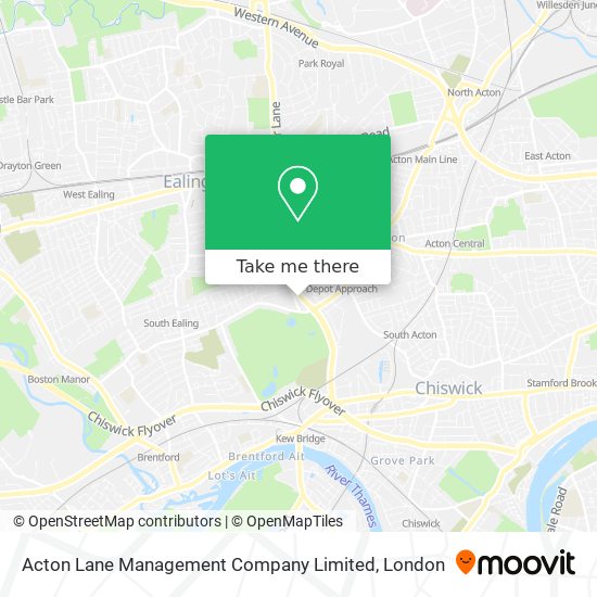Acton Lane Management Company Limited map