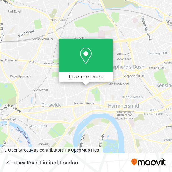 Southey Road Limited map