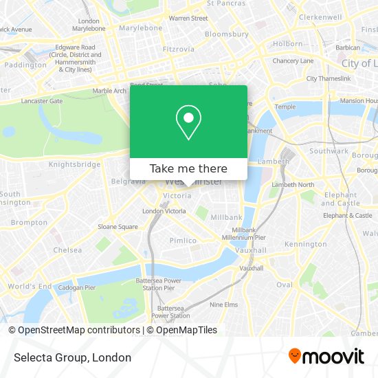 Selecta Group map