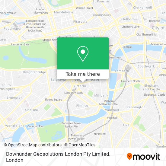 Downunder Geosolutions London Pty Limited map