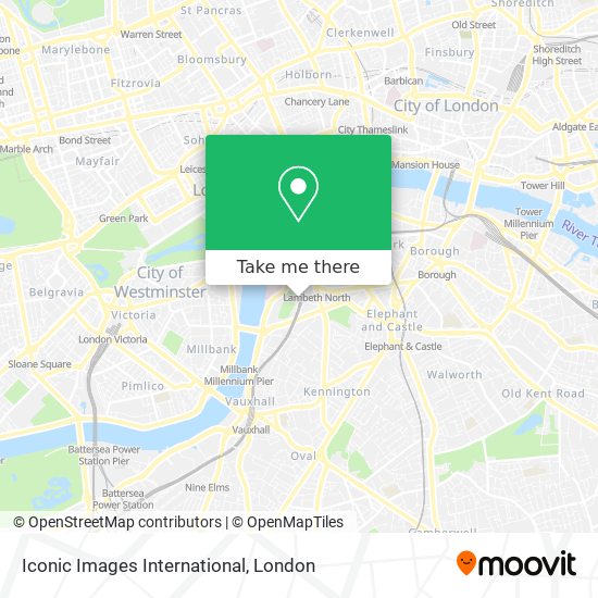 Iconic Images International map