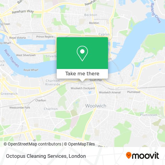 Octopus Cleaning Services map