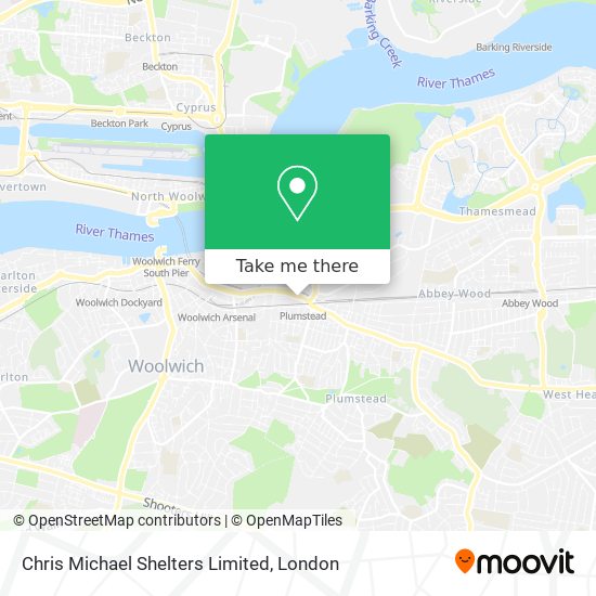 Chris Michael Shelters Limited map