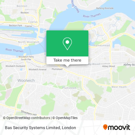 Bas Security Systems Limited map