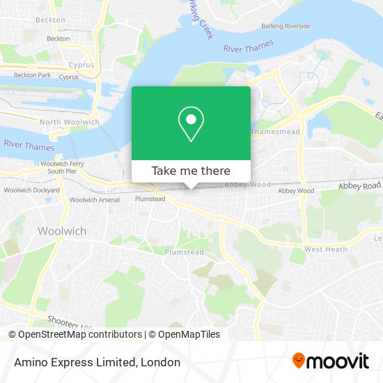 Amino Express Limited map