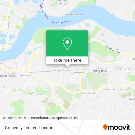 Graceday Limited map