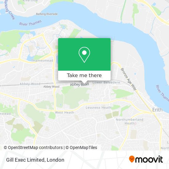 Gill Exec Limited map