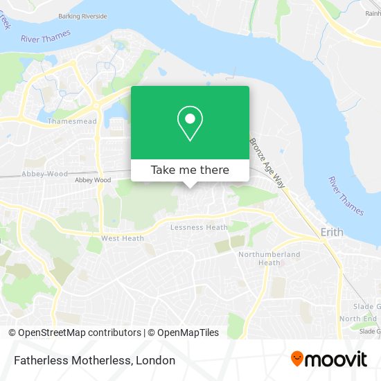 Fatherless Motherless map
