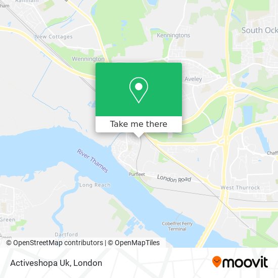 Activeshopa Uk map