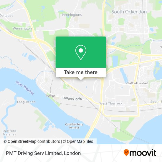 PMT Driving Serv Limited map