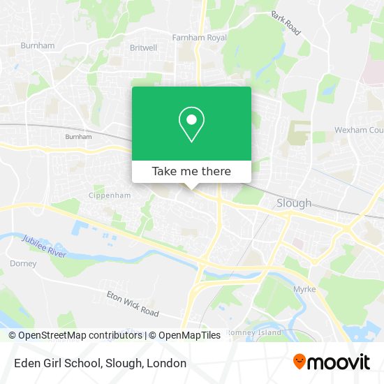Eden Girl School, Slough map