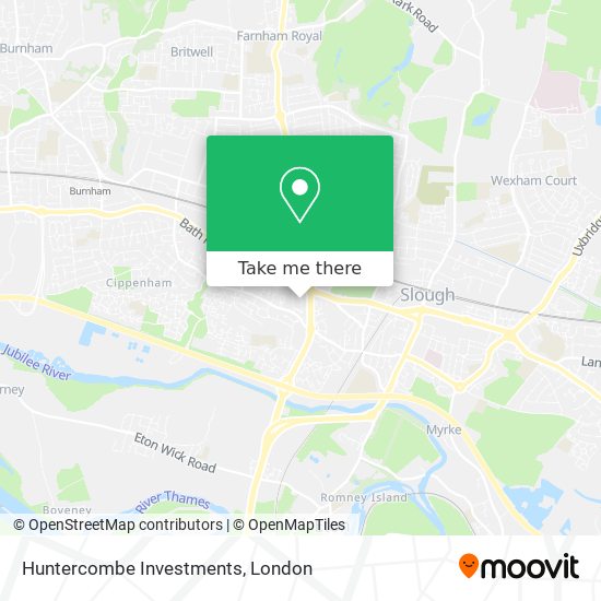 Huntercombe Investments map