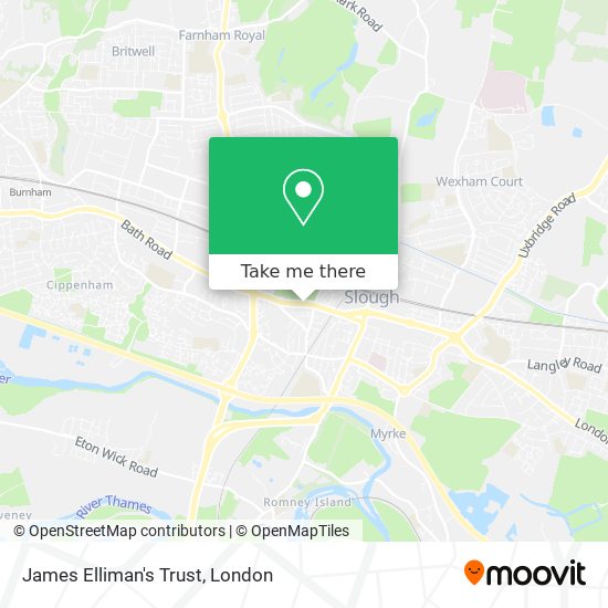 James Elliman's Trust map