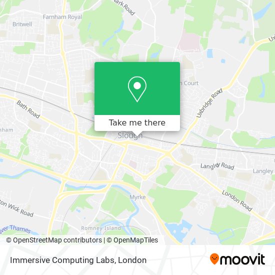 Immersive Computing Labs map