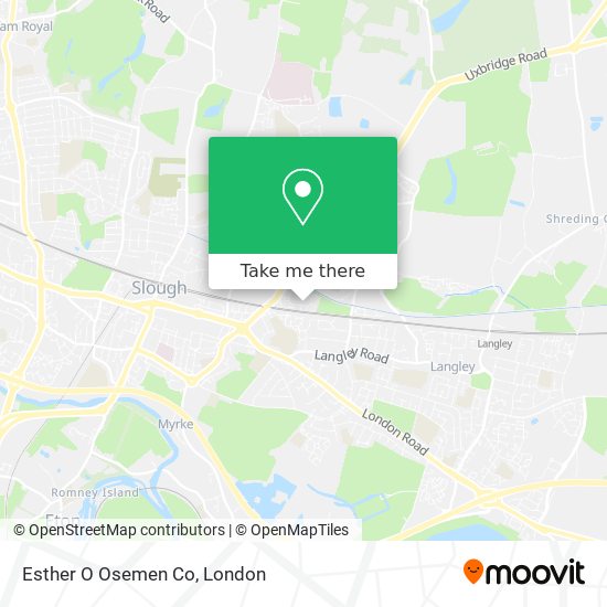 Esther O Osemen Co map