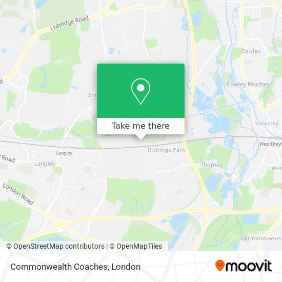 Commonwealth Coaches map
