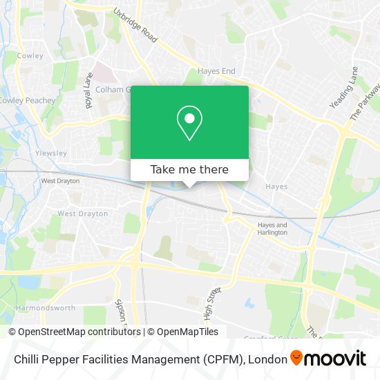 Chilli Pepper Facilities Management (CPFM) map