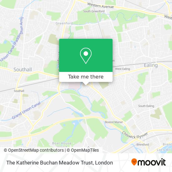 The Katherine Buchan Meadow Trust map