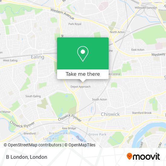 B London map