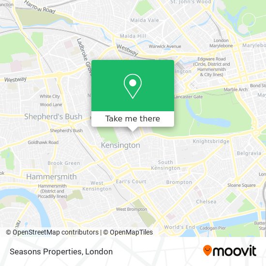 Seasons Properties map
