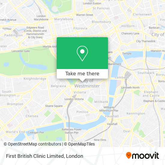 First British Clinic Limited map