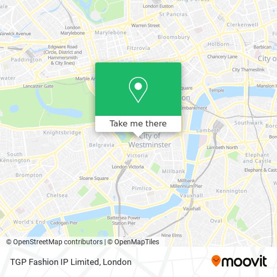 TGP Fashion IP Limited map