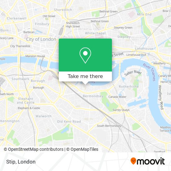 Stip map