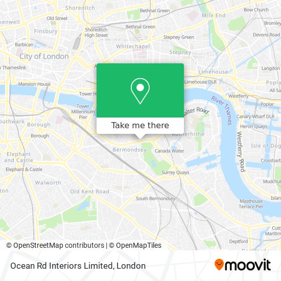 Ocean Rd Interiors Limited map