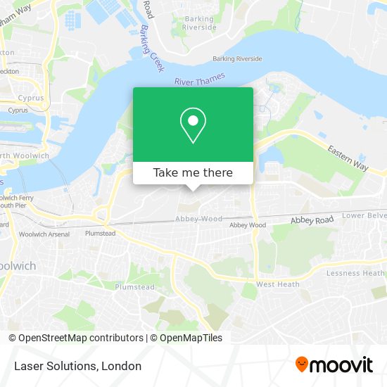 Laser Solutions map