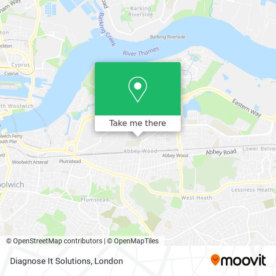 Diagnose It Solutions map