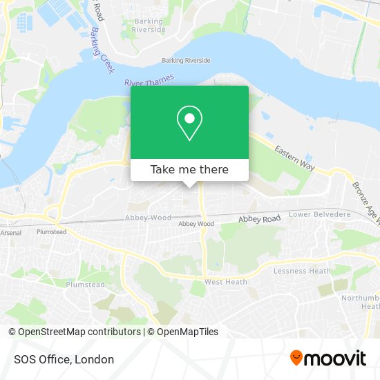 SOS Office map
