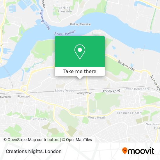 Creations Nights map
