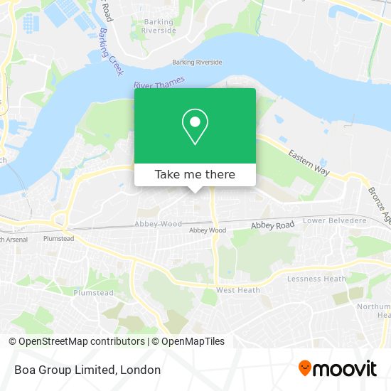 Boa Group Limited map