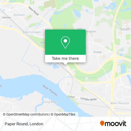 Paper Round map