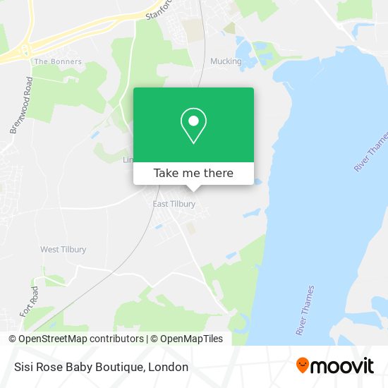 Sisi Rose Baby Boutique map