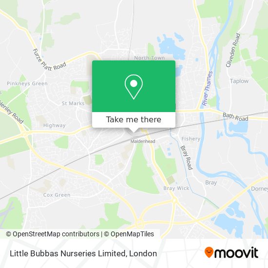 Little Bubbas Nurseries Limited map