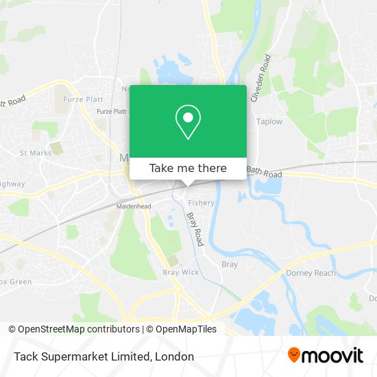 Tack Supermarket Limited map