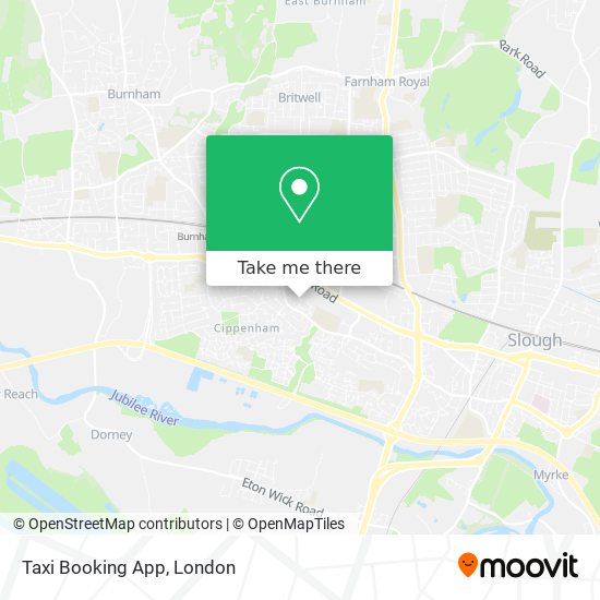 Taxi Booking App map