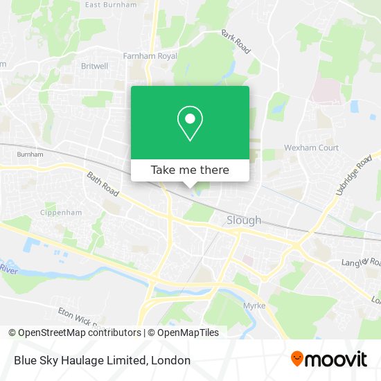Blue Sky Haulage Limited map