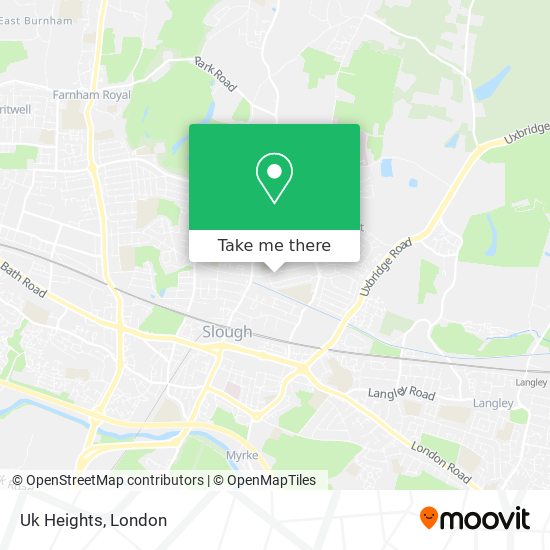 Uk Heights map
