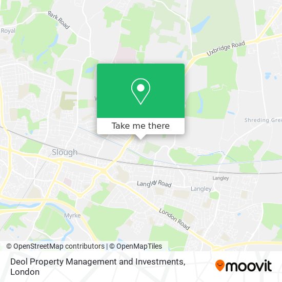Deol Property Management and Investments map